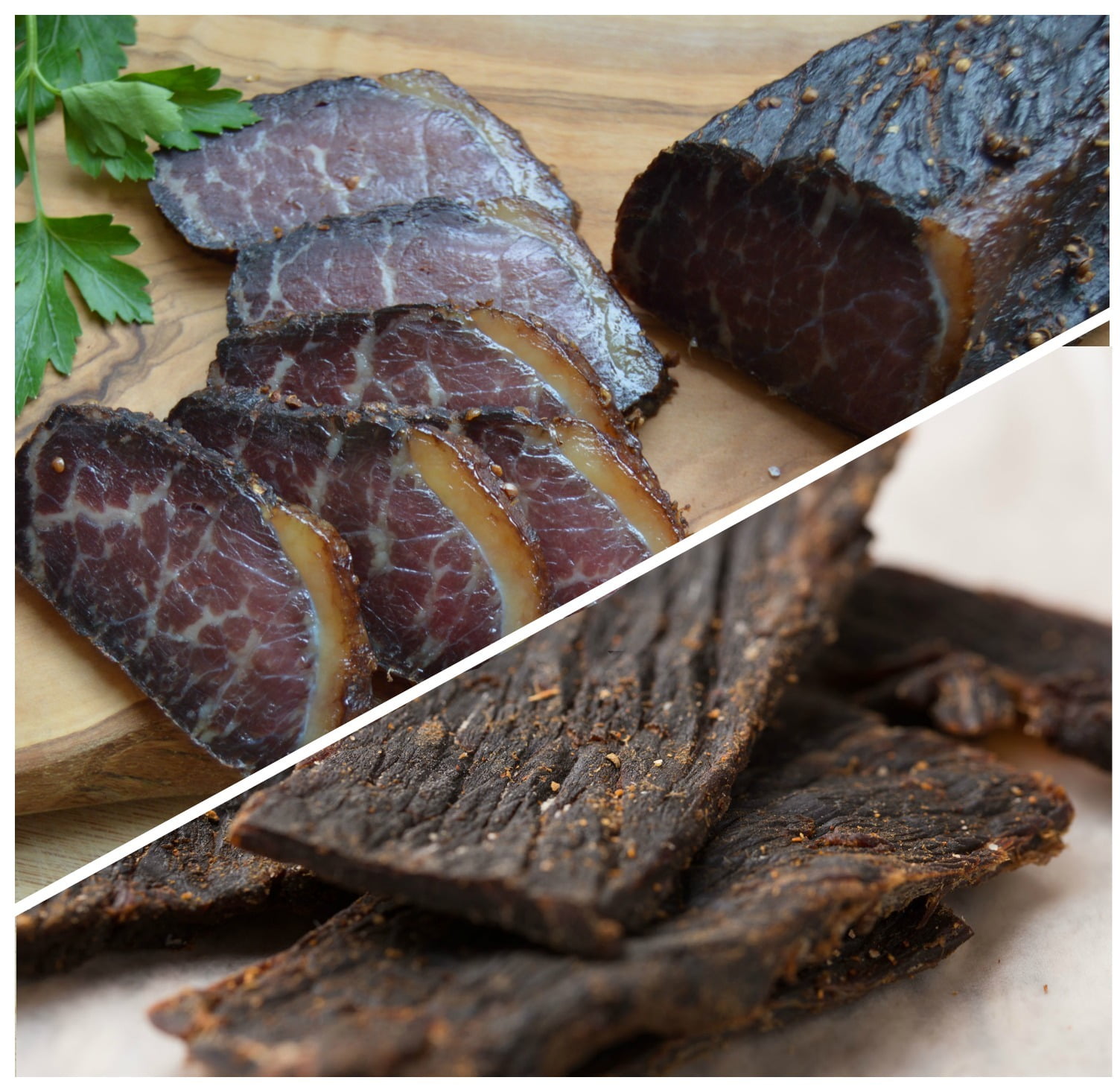 What's the difference between biltong and jerky?