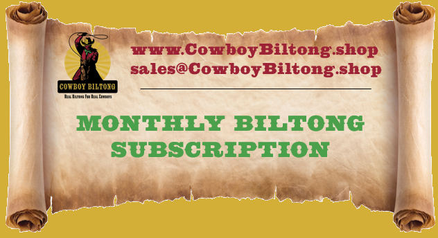 Monthly Biltong Subscriptions