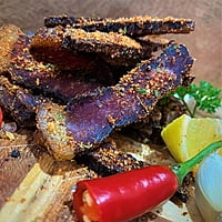 Cowboy Biltong: Spicy WET AND FATTY Biltong - 55g Snack Pack
